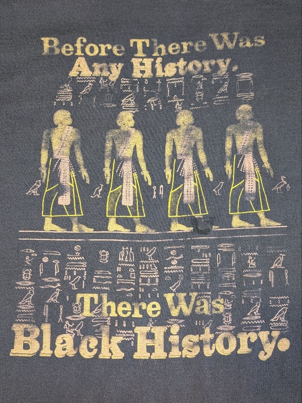 Black History Vintage Early 90s Single Stitch Men's Large Ladies Xl
